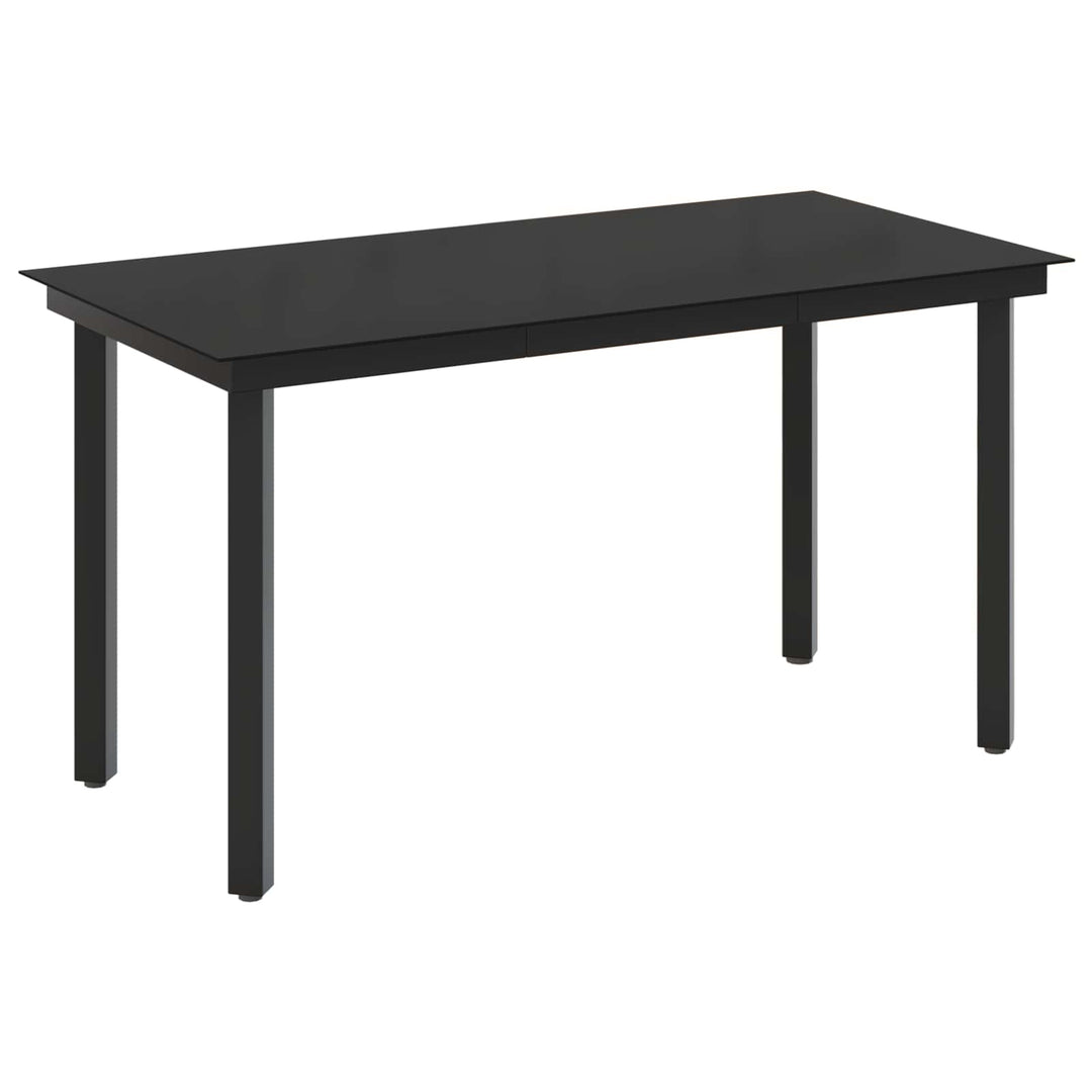 Sofa Bord Sæt 5 stk. PE rattan og pulverlakeret stål