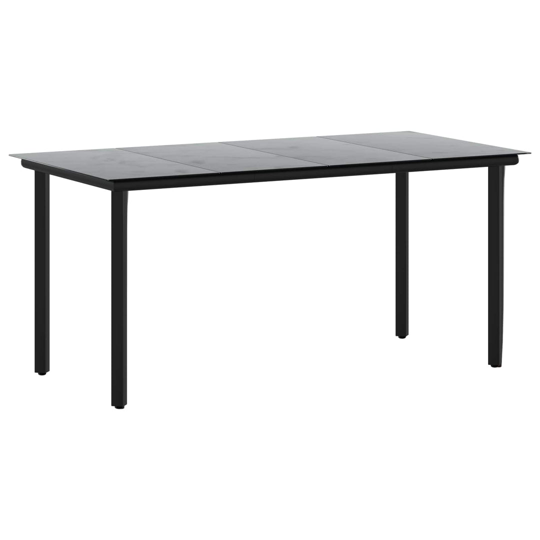Sofa Bord Sæt 7 stk. PE rattan og pulverlakeret stål