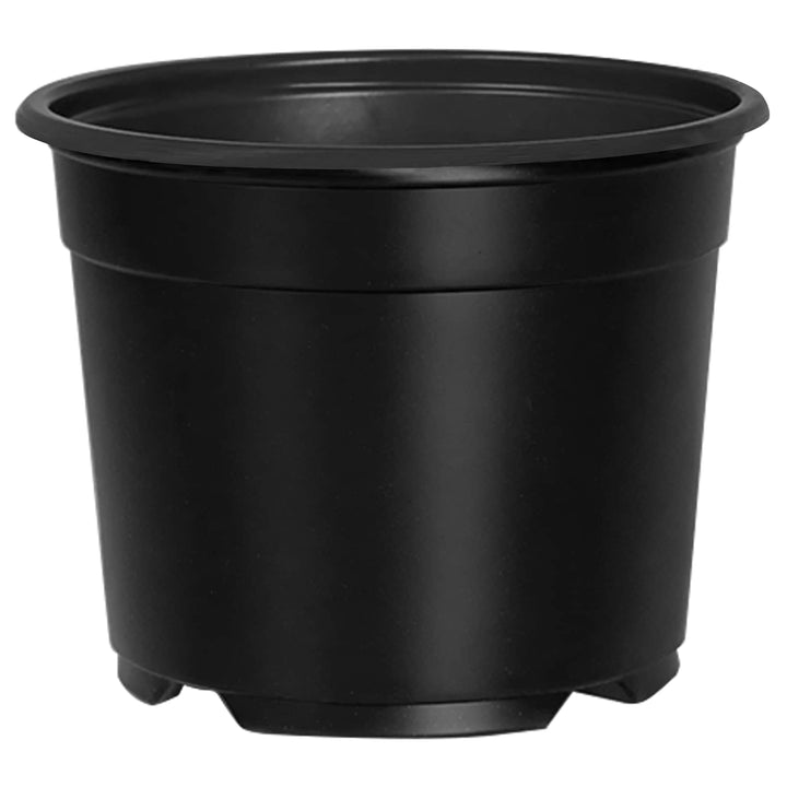 Rund Blomsterpotte 100 stk. Sort Ø 10 x 8 cm Plastik