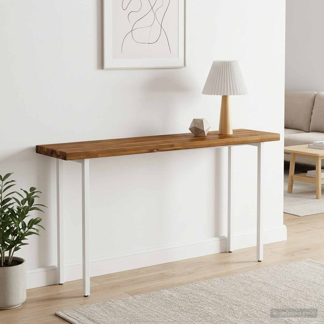 Rektangulært Bordplade 90 x 50 x 3,5 cm Rektangulær Naturfarvet