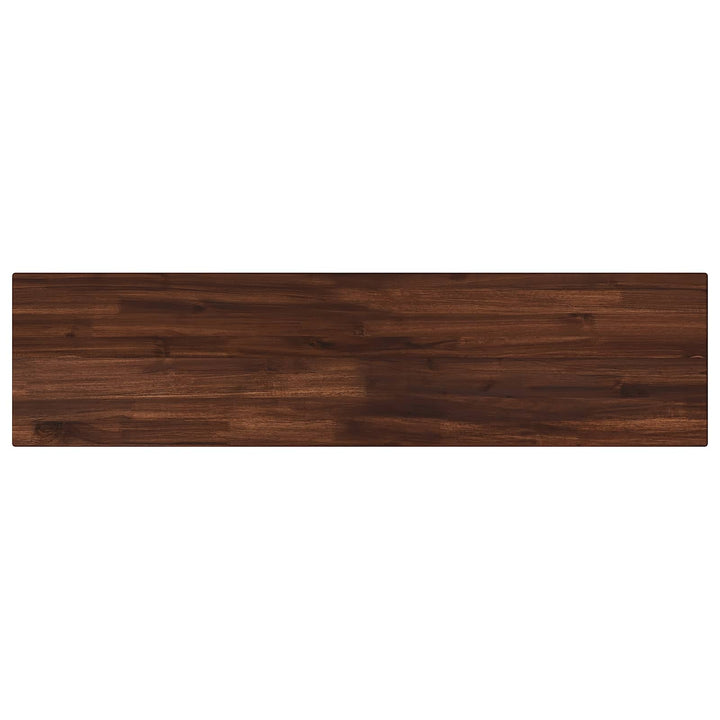 Rektangulært Bordplade 90 x 50 x 3,5 cm Rektangulær Mørk Brun