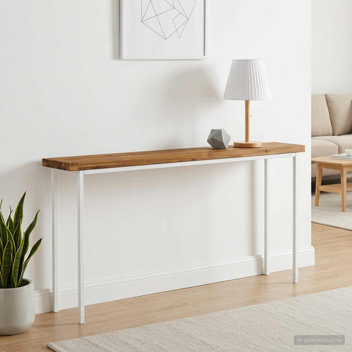 Rektangulært Bordplade 90 x 50 x 3,5 cm Rektangulær Naturfarvet