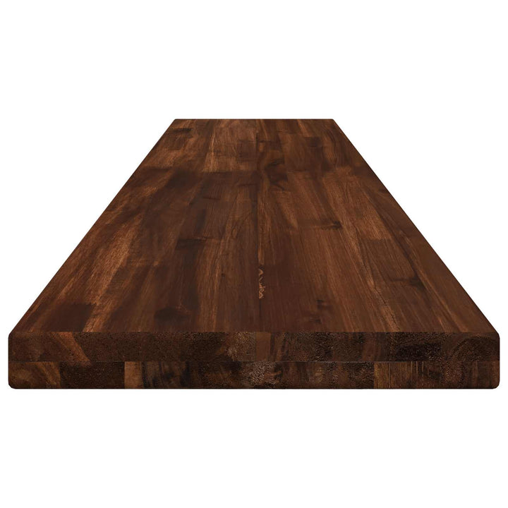 Rektangulært Bordplade 90 x 50 x 3,5 cm Rektangulær Mørk Brun
