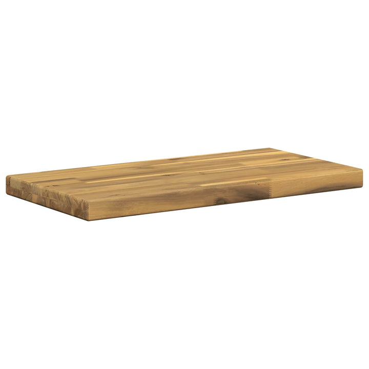 Rektangulært Bordplade 90 x 50 x 3,5 cm Rektangulær Hvid