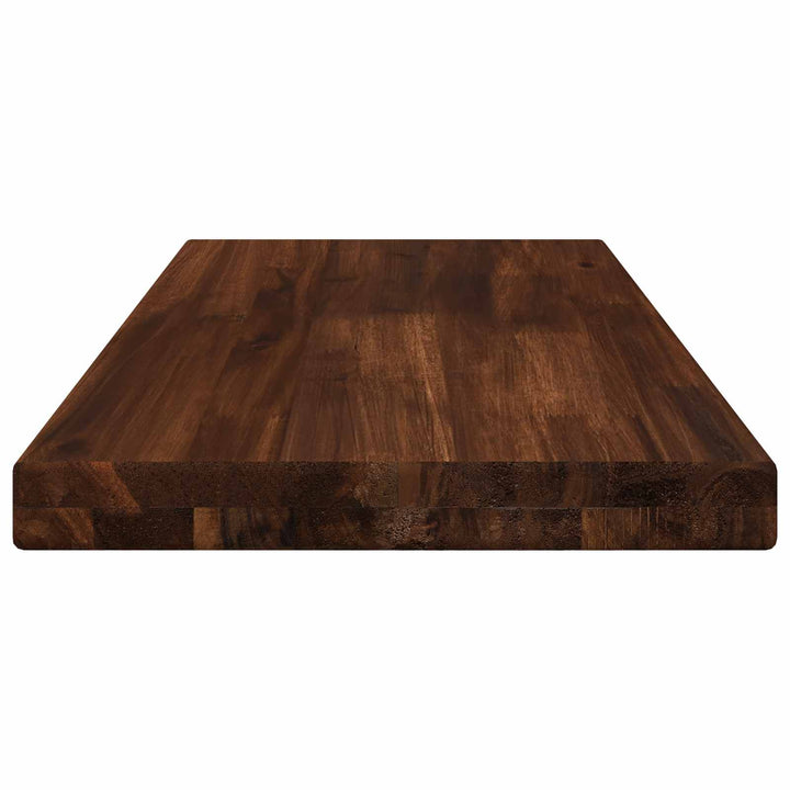 Rektangulært Bordplade 90 x 50 x 3,5 cm Rektangulær Mørk Brun
