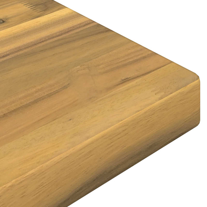 Rektangulært Bordplade 90 x 50 x 3,5 cm Rektangulær Hvid