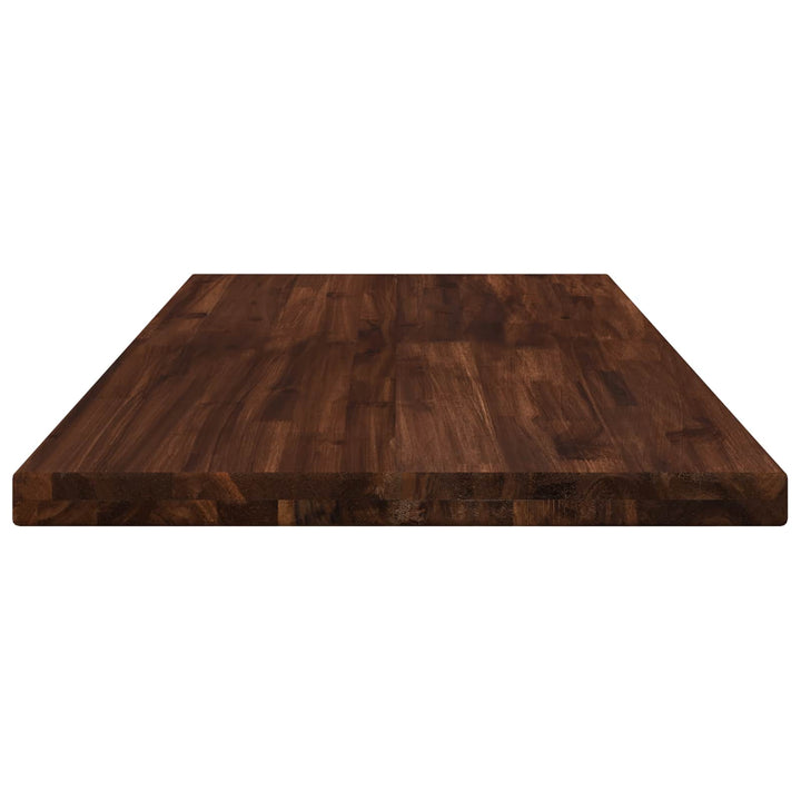 Rektangulært Bordplade 90 x 50 x 3,5 cm Rektangulær Mørk Brun