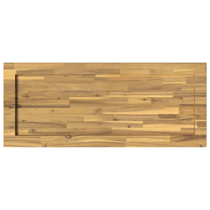 Rektangulært Bordplade 90 x 50 x 3,5 cm Rektangulær Hvid