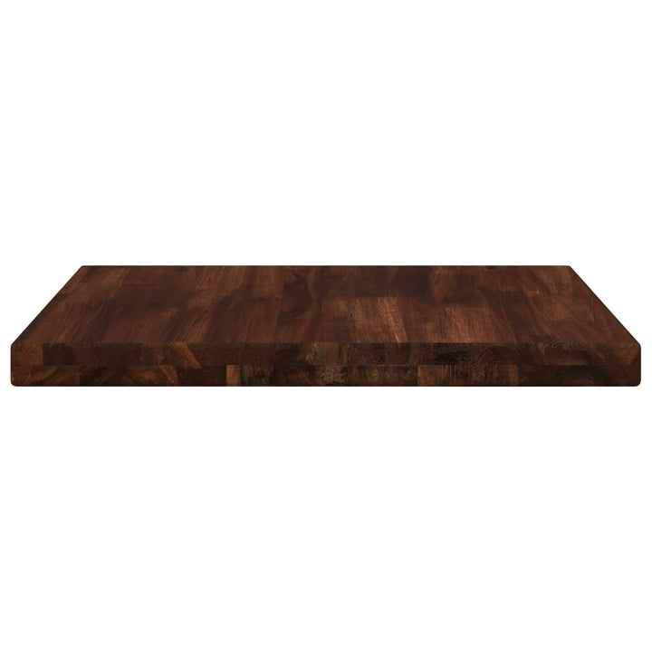 Rektangulært Bordplade 50 x 50 x 3,5 cm Firkantet Mørk Brun