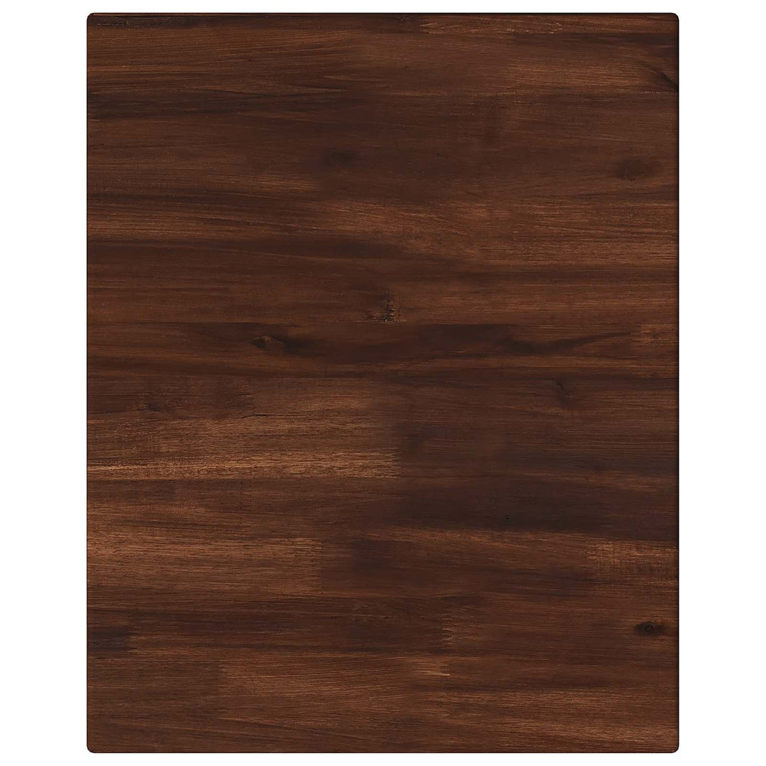 Rektangulært Bordplade 50 x 50 x 3,5 cm Firkantet Mørk Brun