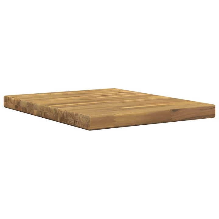 Rektangulært Bordplade 50 x 50 x 3,5 cm Firkantet Hvid