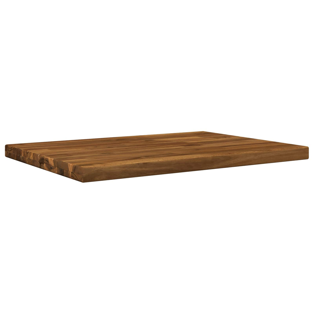 Rektangulært Bordplade 90 x 50 x 3,5 cm Rektangulær Naturfarvet
