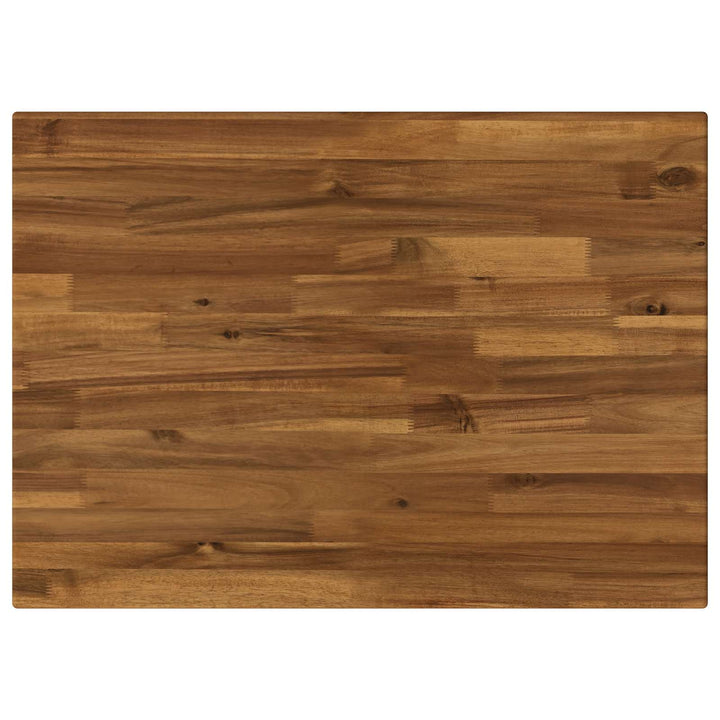 Rektangulært Bordplade 90 x 50 x 3,5 cm Rektangulær Naturfarvet