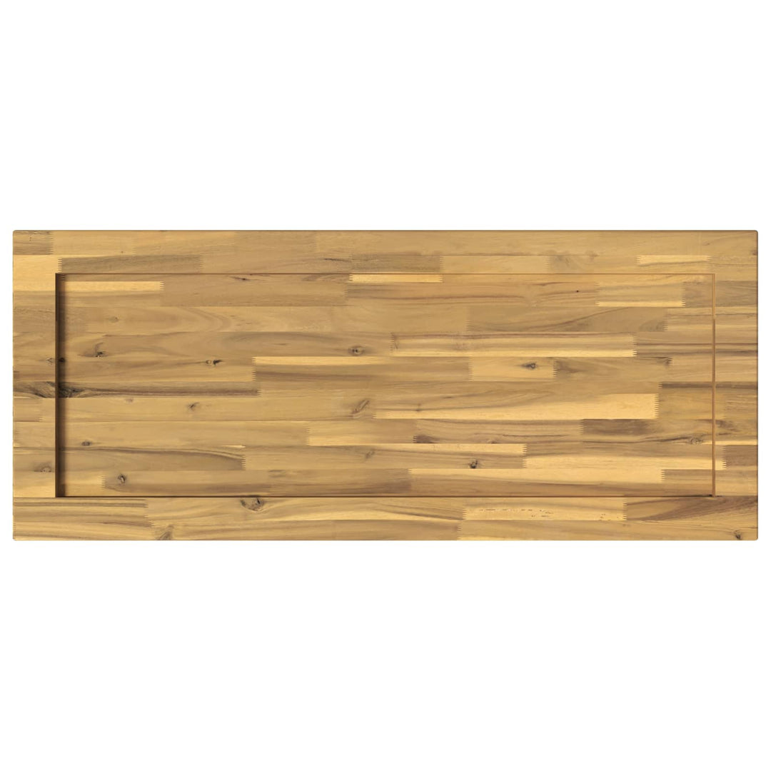 Rektangulært Bordplade 90 x 50 x 3,5 cm Rektangulær Hvid