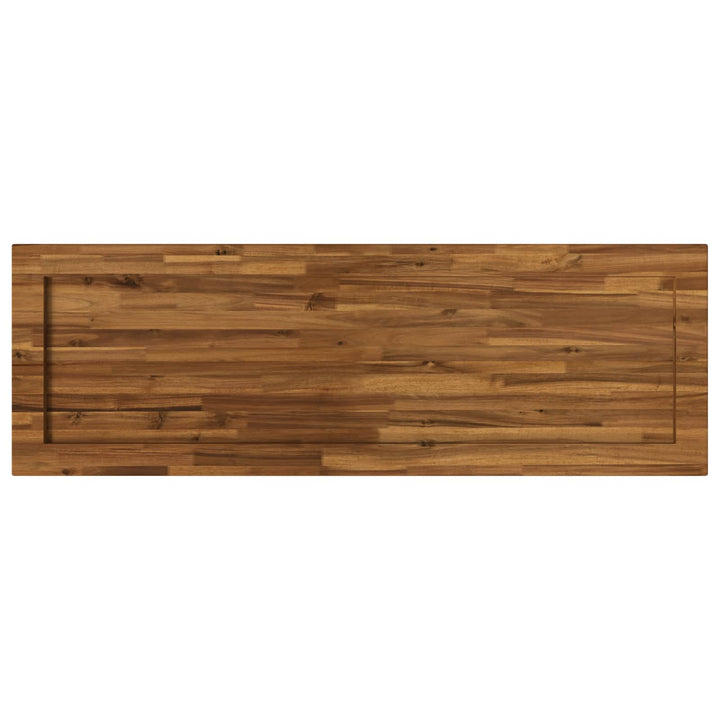 Rektangulært Bordplade 90 x 50 x 3,5 cm Rektangulær Naturfarvet