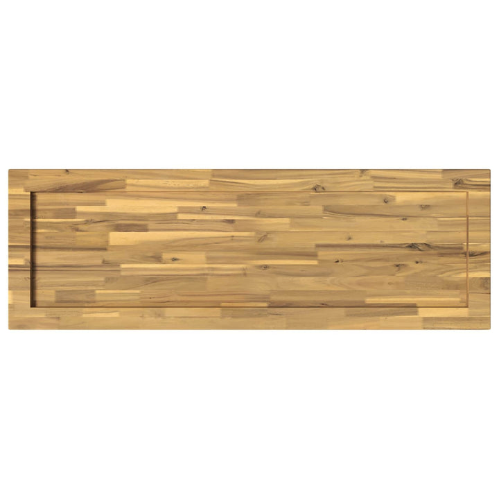 Rektangulært Bordplade 90 x 50 x 3,5 cm Rektangulær Hvid