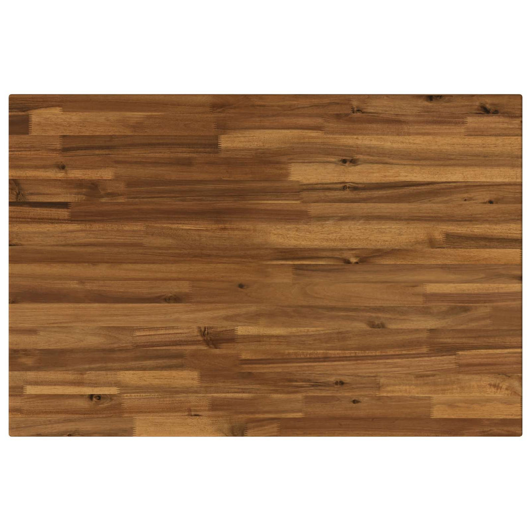 Rektangulært Bordplade 90 x 50 x 3,5 cm Rektangulær Naturfarvet