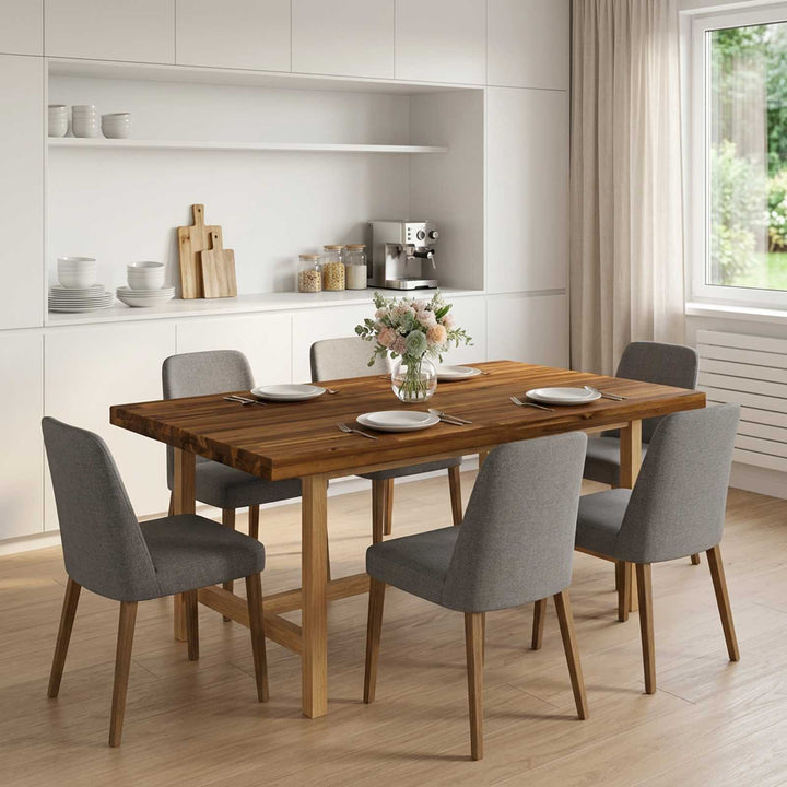 Rektangulært Bordplade 100 x 60 x 3,2 cm Rektangulær