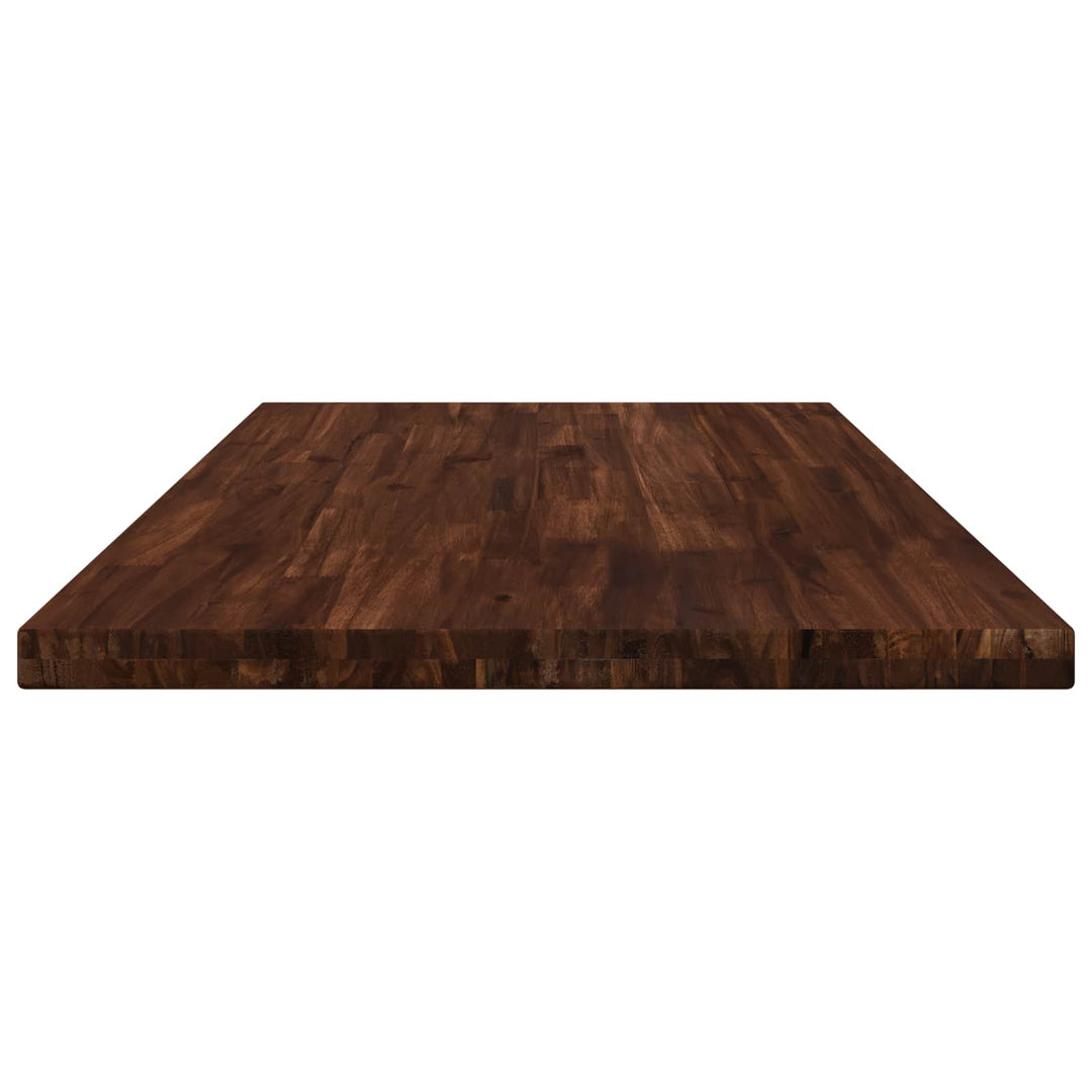 Rektangulært Bordplade 90 x 50 x 3,5 cm Rektangulær Mørk Brun