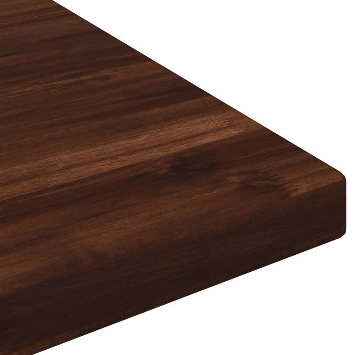 Rektangulært Bordplade 70 x 70 x 3,5 cm Firkantet Mørk Brun