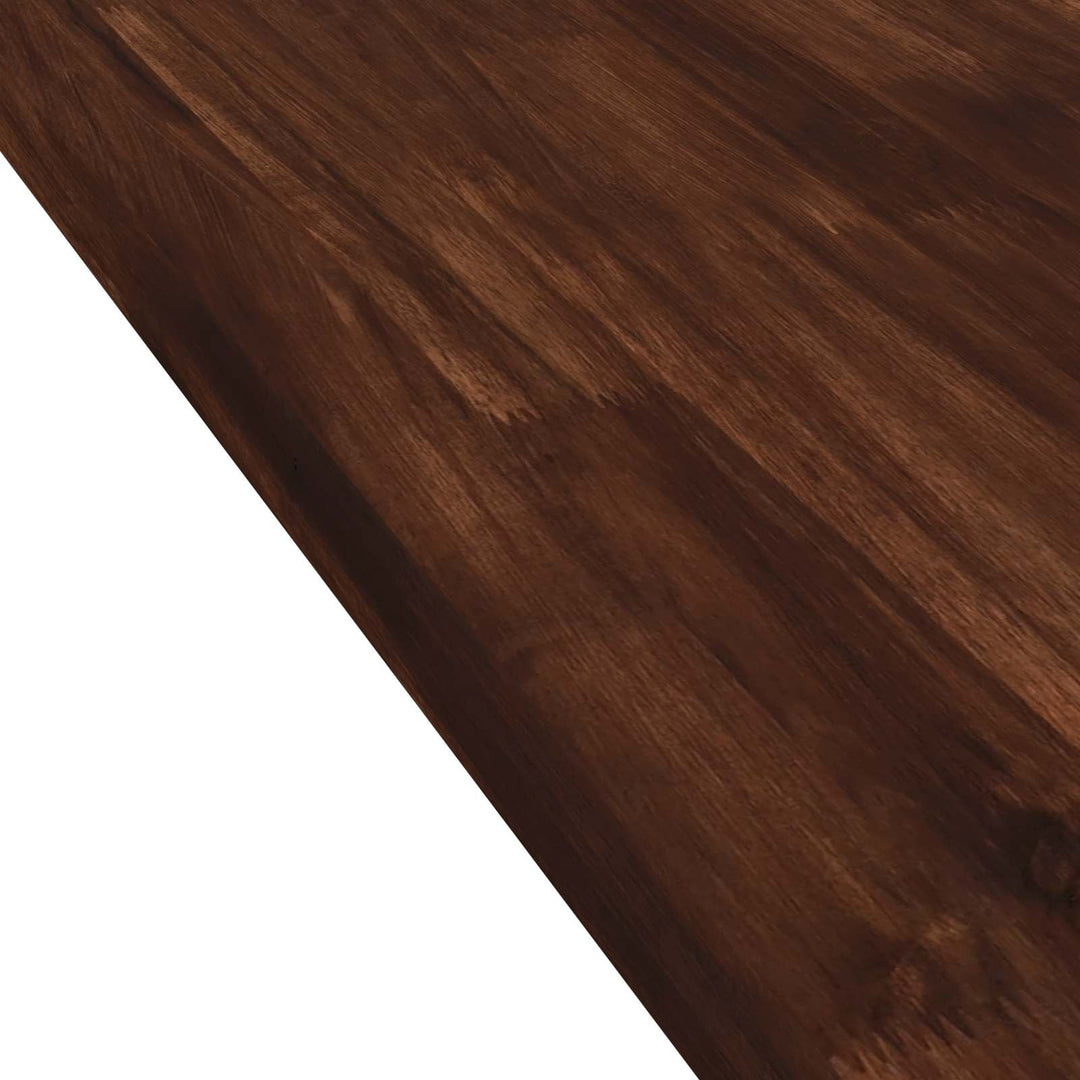 Rektangulært Bordplade 70 x 70 x 3,5 cm Firkantet Mørk Brun
