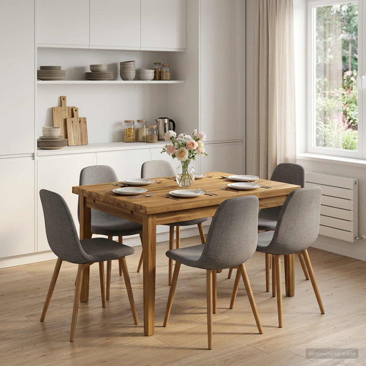 Rektangulært Bordplade 80 x 70 x 3 cm Rektangulær