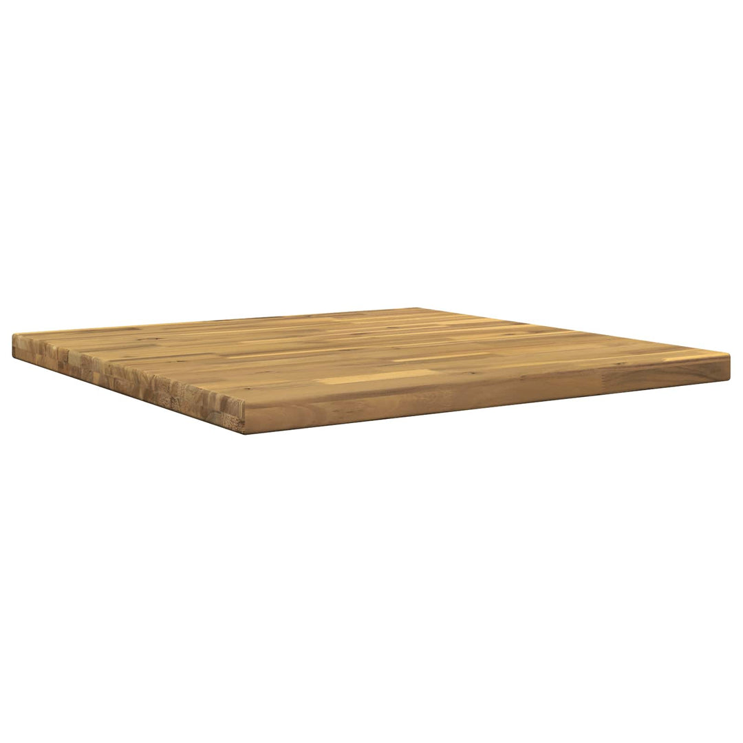 Rektangulært Bordplade 70 x 70 x 3,5 cm Firkantet Hvid