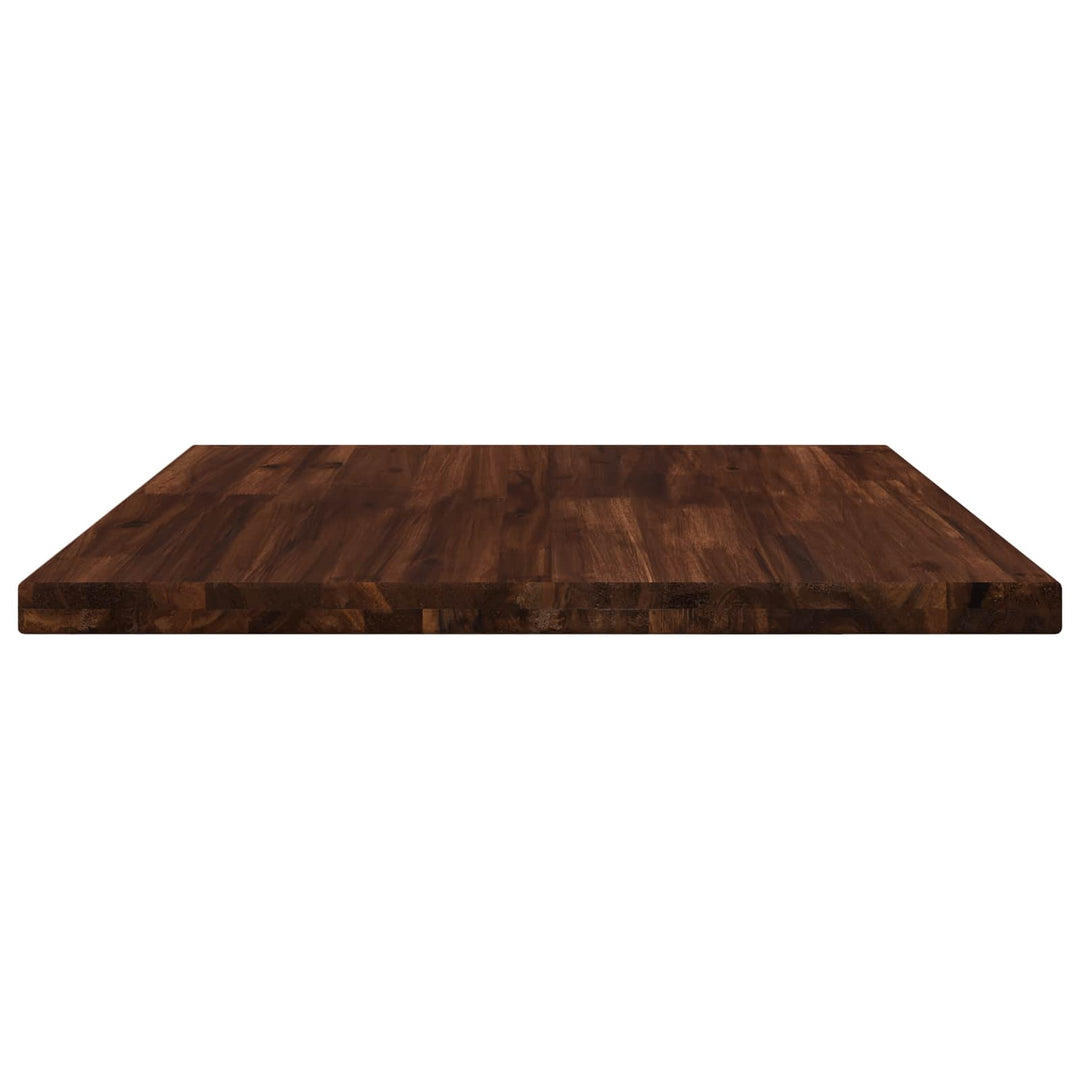 Rektangulært Bordplade 90 x 50 x 3,5 cm Rektangulær Mørk Brun