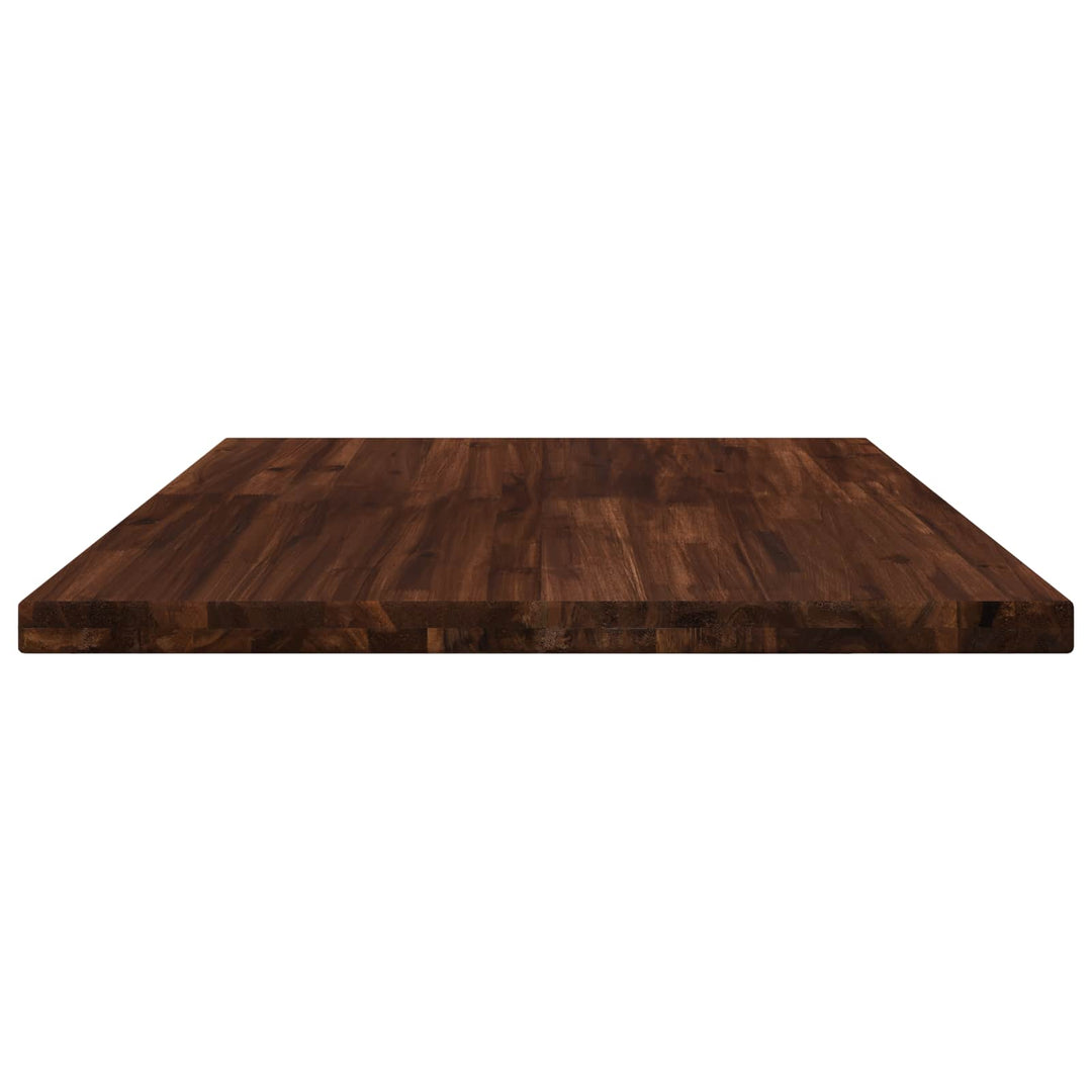 Rektangulært Bordplade 90 x 50 x 3,5 cm Rektangulær Mørk Brun