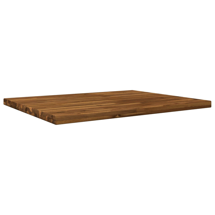 Rektangulært Bordplade 90 x 50 x 3,5 cm Rektangulær Naturfarvet