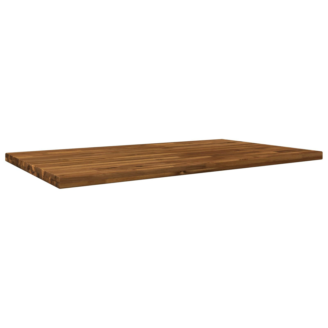 Rektangulært Bordplade 90 x 50 x 3,5 cm Rektangulær Naturfarvet