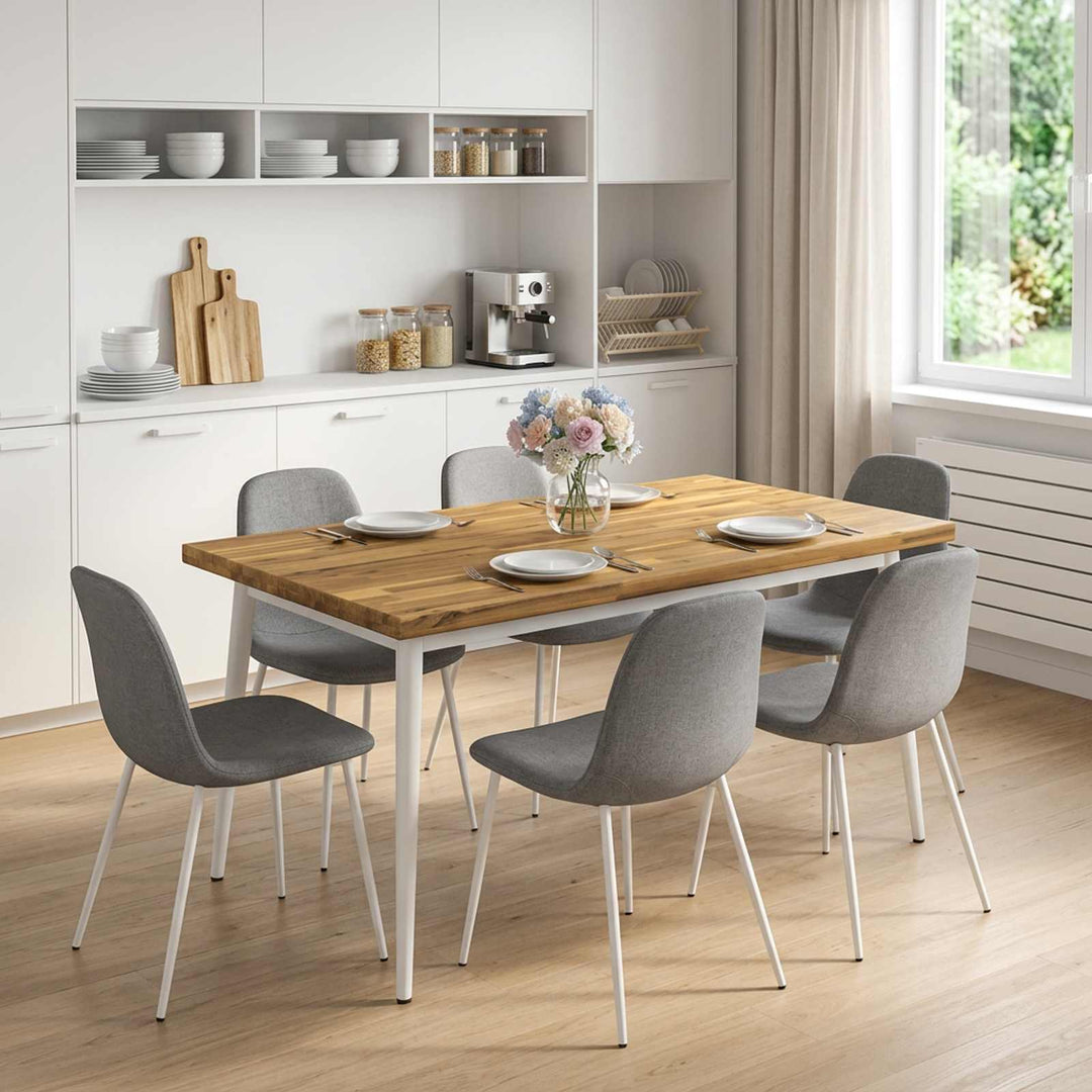 Rektangulært Bordplade 120 x 70 x 3,2 cm Rektangulær