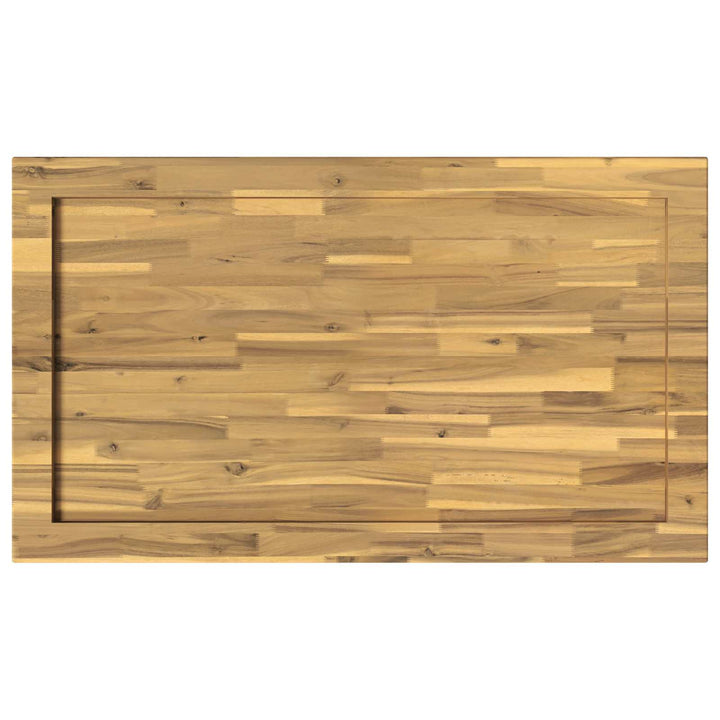 Rektangulært Bordplade 90 x 50 x 3,5 cm Rektangulær Hvid