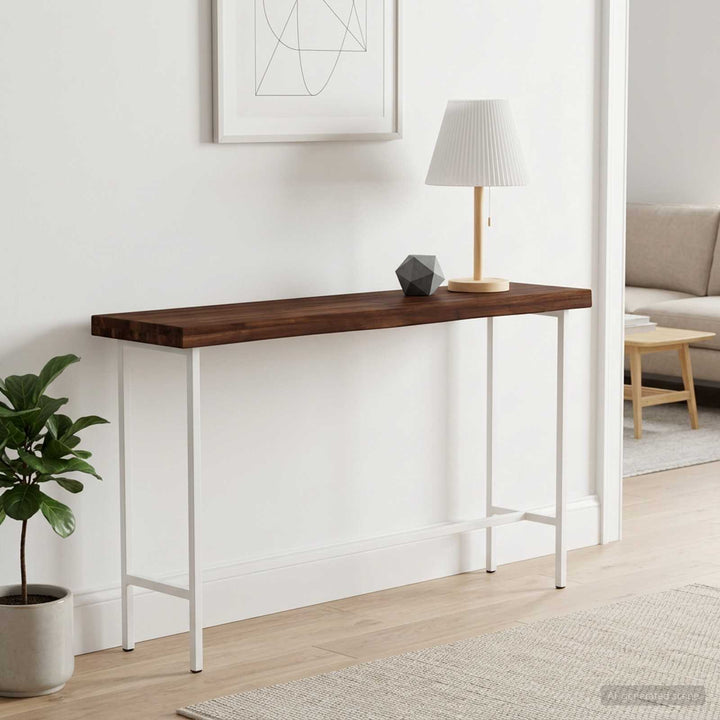 Rektangulært Bordplade 90 x 50 x 3,5 cm Rektangulær Mørk Brun