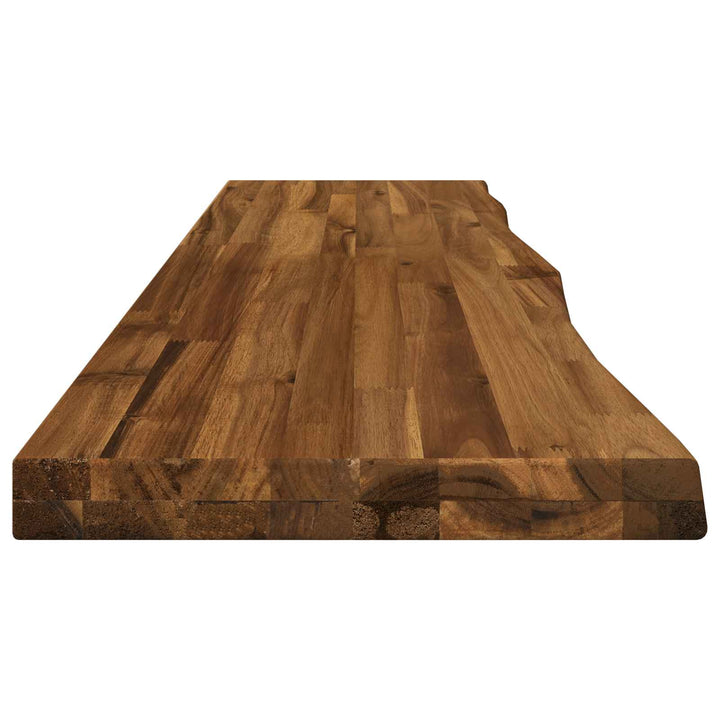 Rektangulært Bordplade 90 x 50 x 3,5 cm Rektangulær Naturfarvet