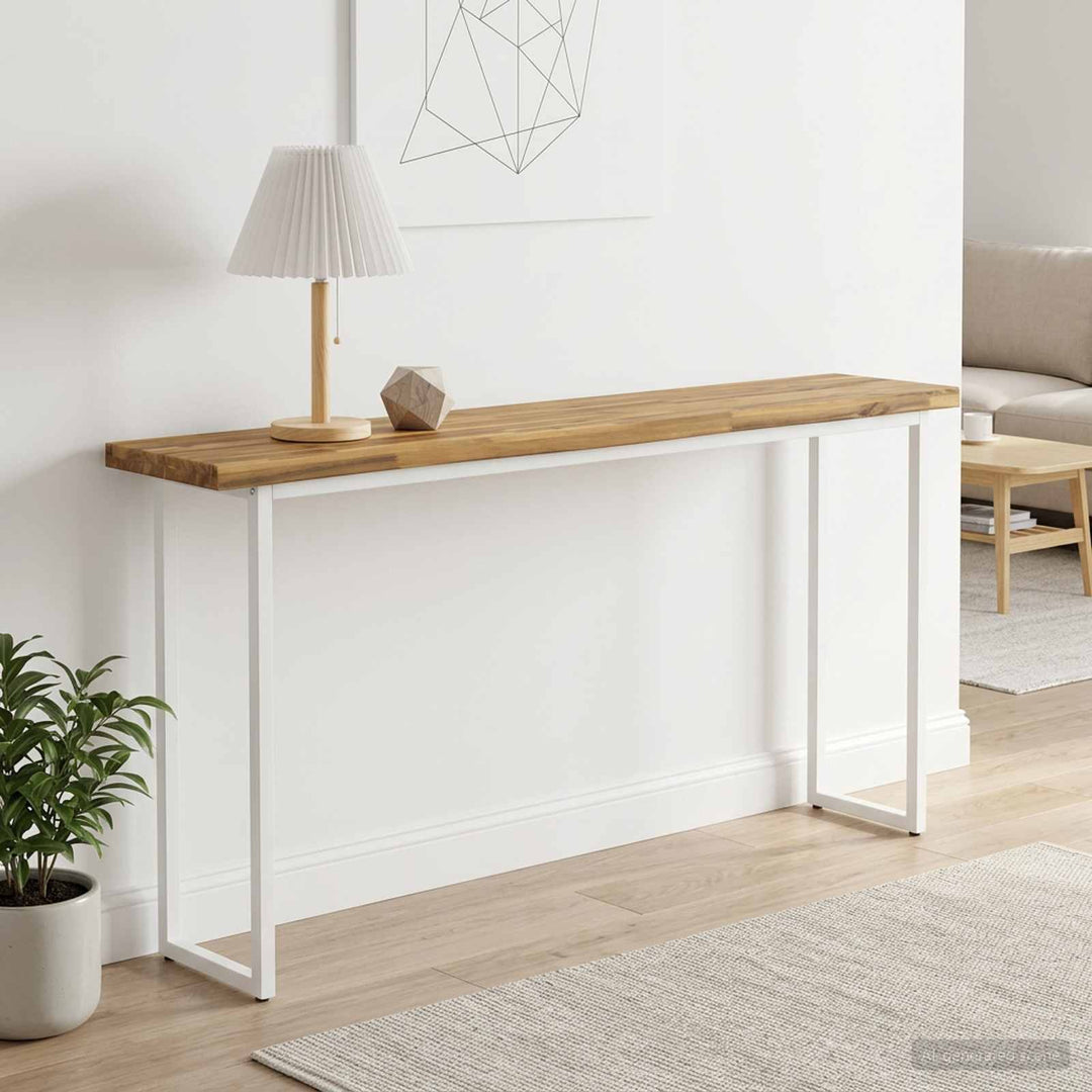 Rektangulært Bordplade 90 x 50 x 3,5 cm Rektangulær Hvid