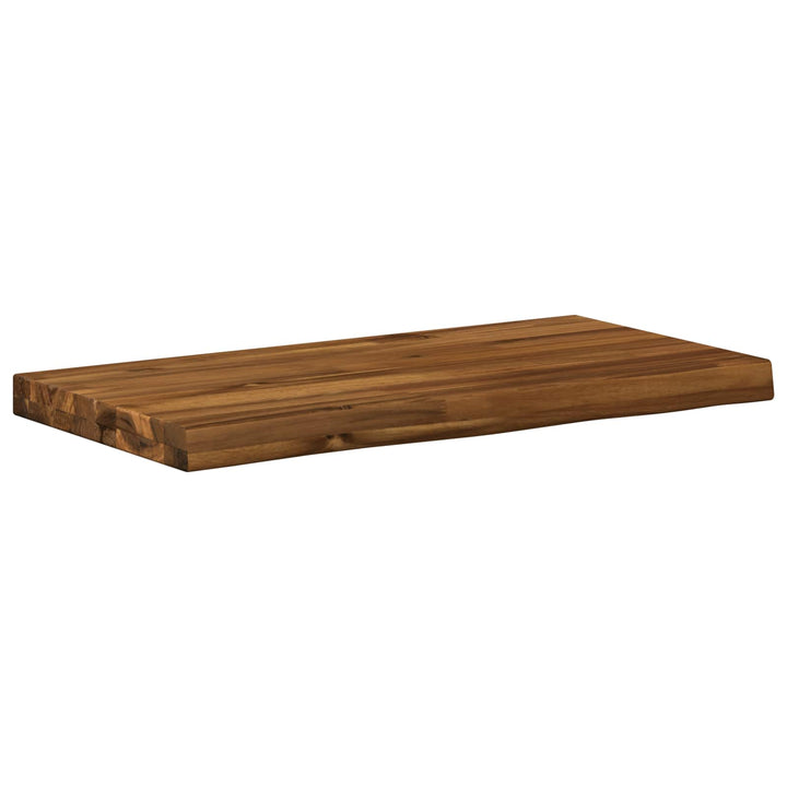 Rektangulært Bordplade 90 x 50 x 3,5 cm Rektangulær Naturfarvet
