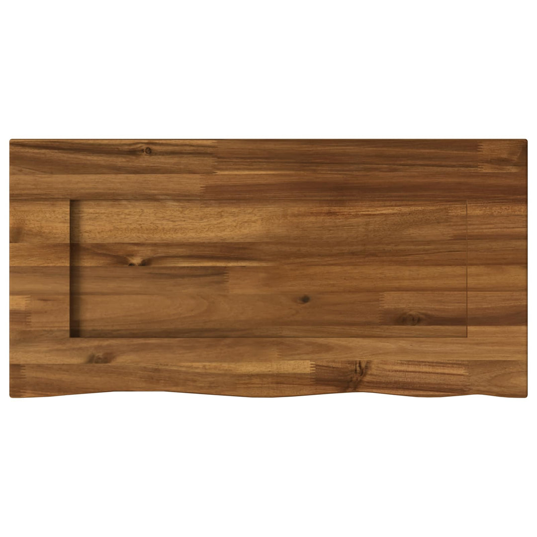 Rektangulært Bordplade 90 x 50 x 3,5 cm Rektangulær Naturfarvet