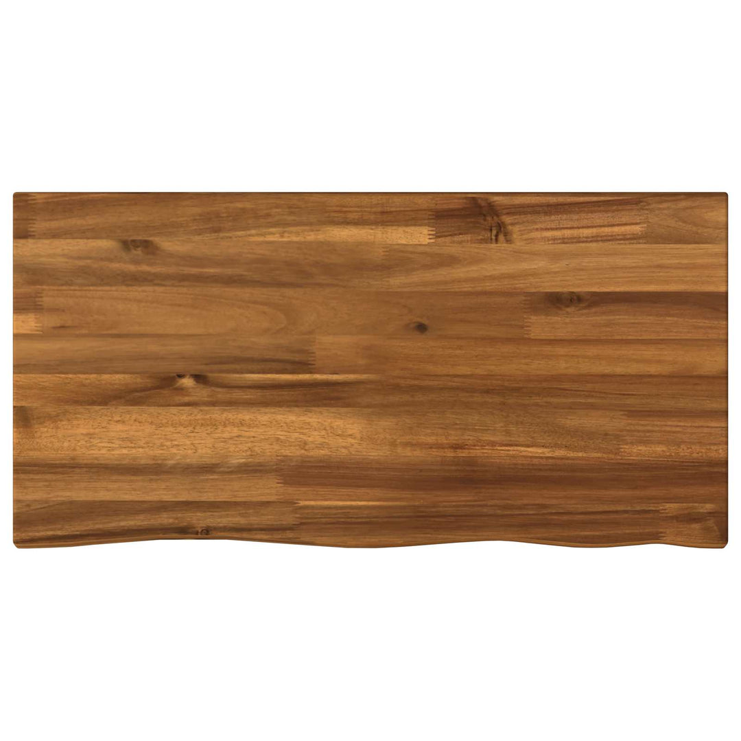 Rektangulært Bordplade 90 x 50 x 3,5 cm Rektangulær Naturfarvet