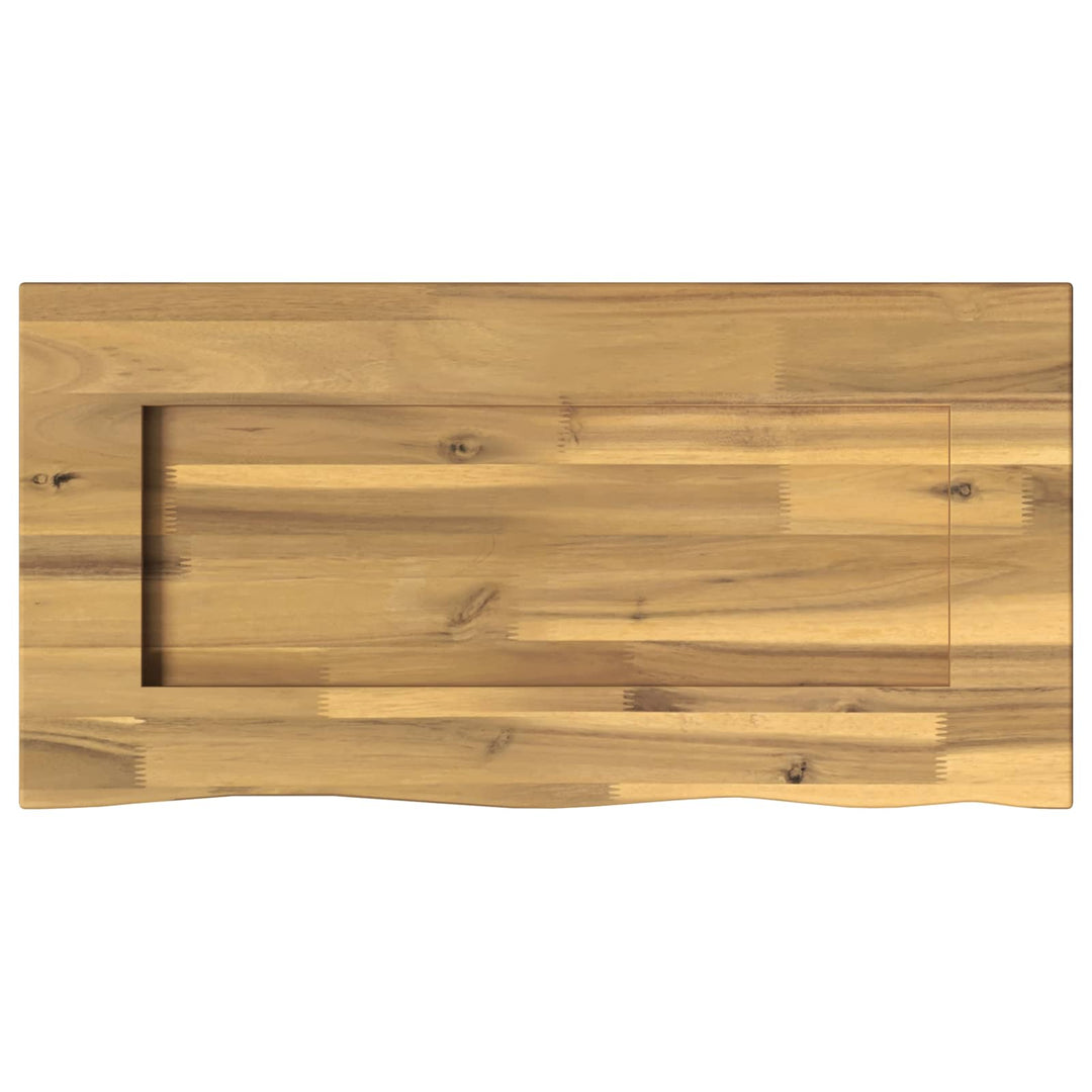 Rektangulært Bordplade 90 x 50 x 3,5 cm Rektangulær Hvid