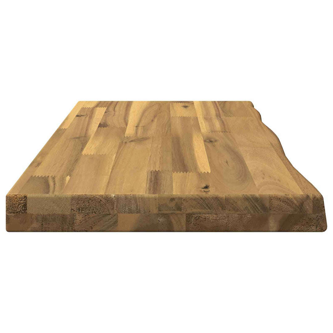 Rektangulært Bordplade 90 x 50 x 3,5 cm Rektangulær Hvid