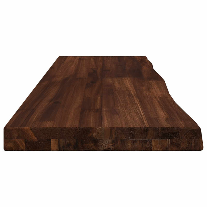 Rektangulært Bordplade 90 x 50 x 3,5 cm Rektangulær Mørk Brun