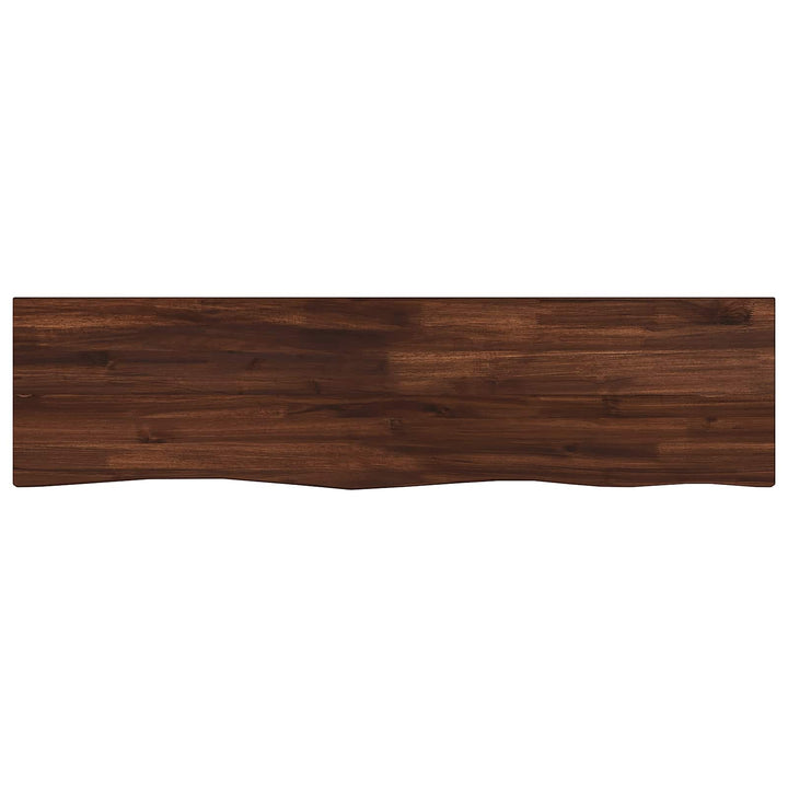 Rektangulært Bordplade 90 x 50 x 3,5 cm Rektangulær Mørk Brun
