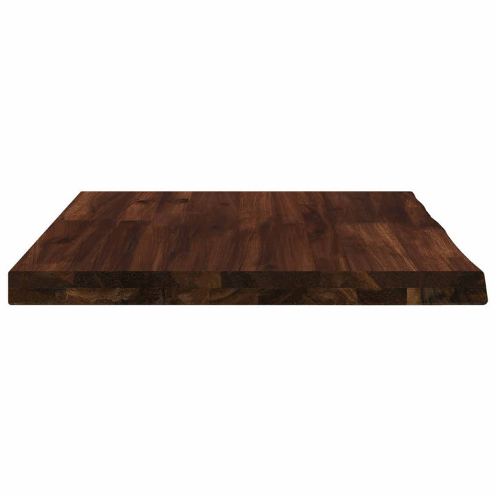 Rektangulært Bordplade 90 x 50 x 3,5 cm Rektangulær Mørk Brun