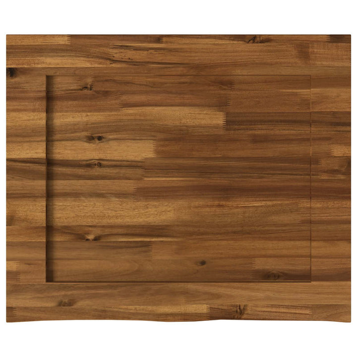 Rektangulært Bordplade 90 x 50 x 3,5 cm Rektangulær Naturfarvet