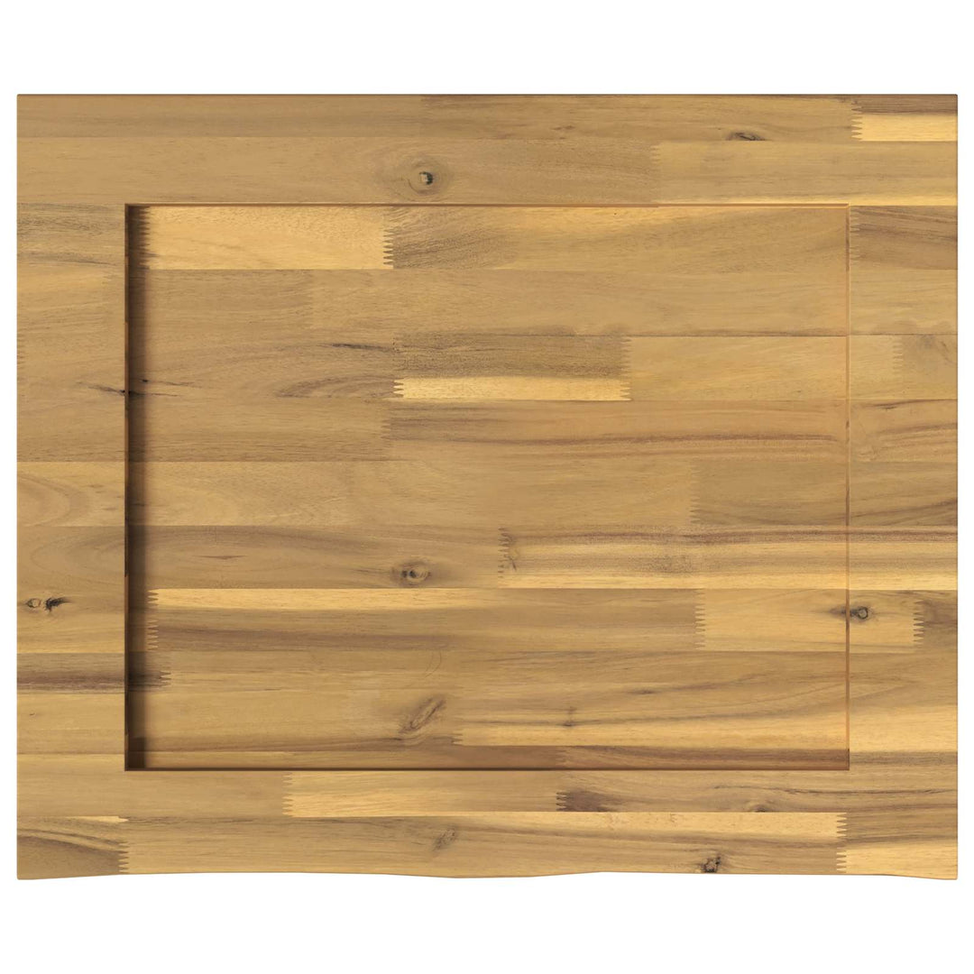 Rektangulært Bordplade 90 x 50 x 3,5 cm Rektangulær Hvid