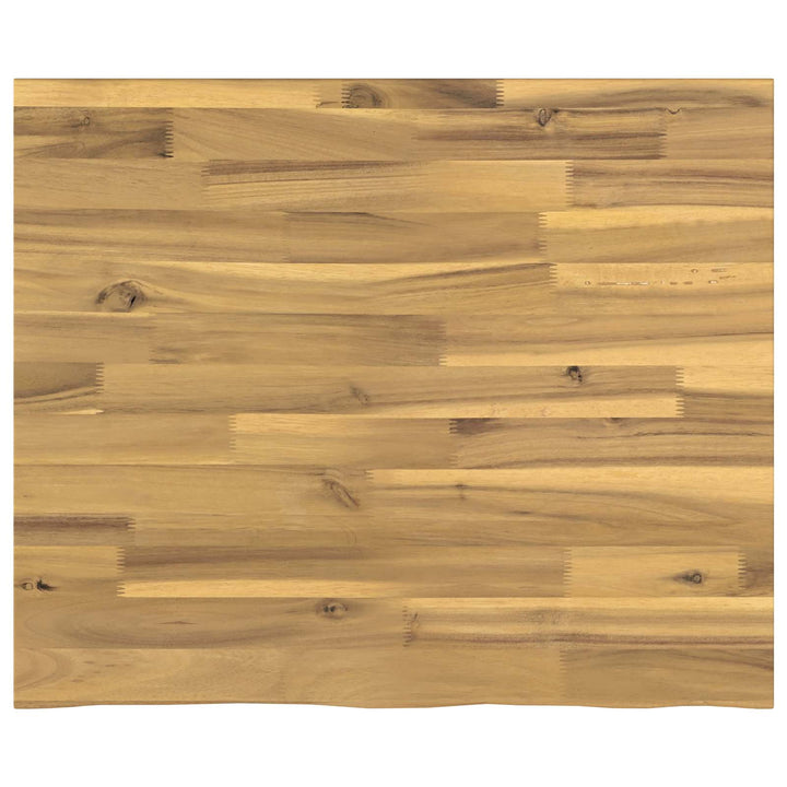 Rektangulært Bordplade 90 x 50 x 3,5 cm Rektangulær Hvid