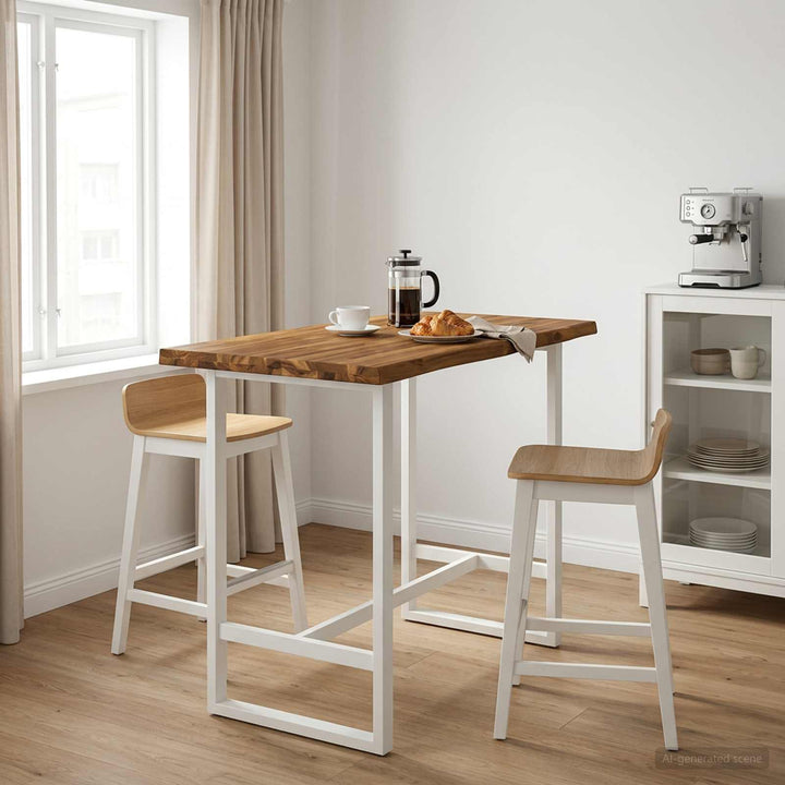 Rektangulært Bordplade 90 x 50 x 3,5 cm Rektangulær Naturfarvet