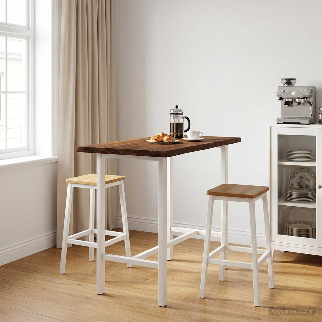 Rektangulært Bordplade 90 x 50 x 3,5 cm Rektangulær Mørk Brun
