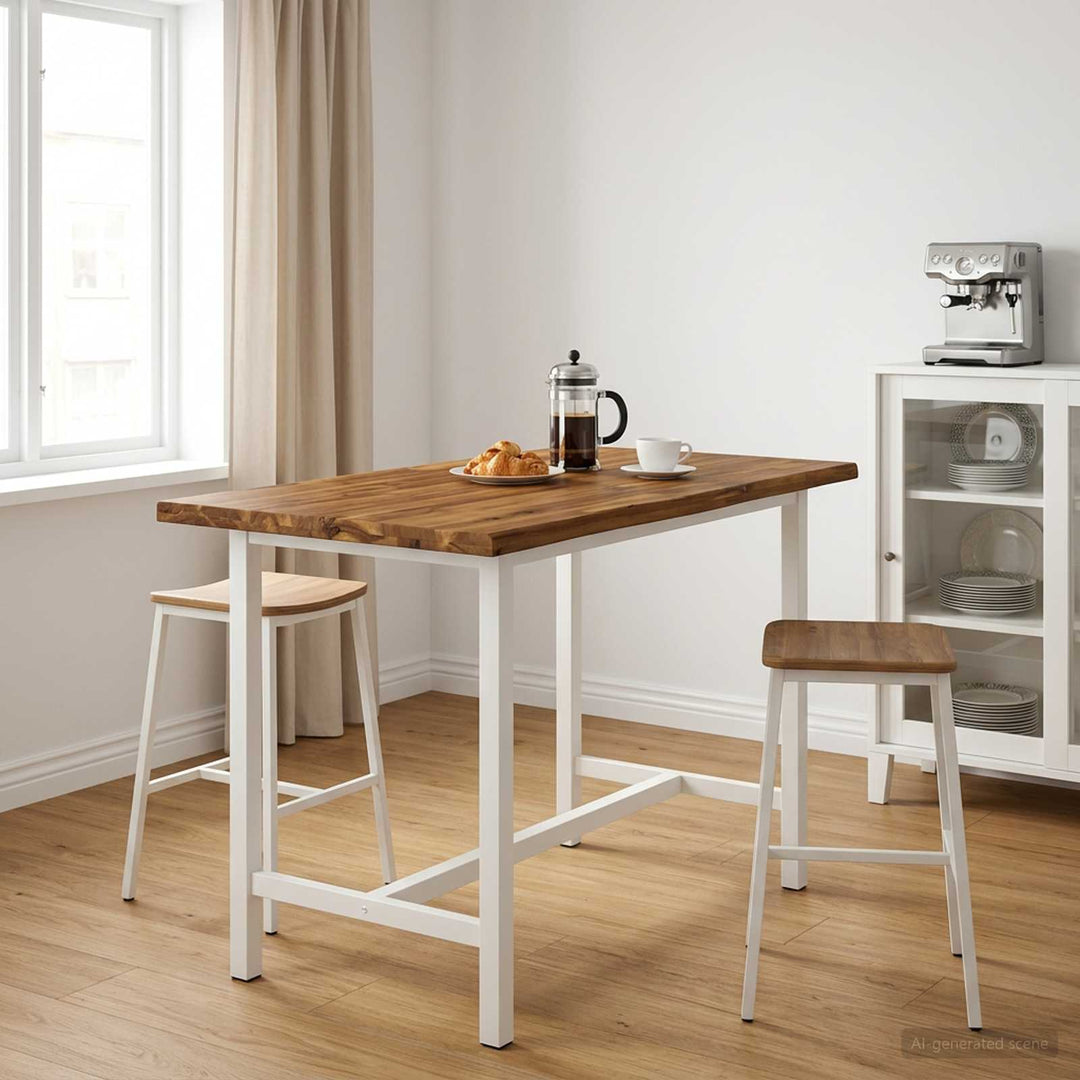 Rektangulært Bordplade 90 x 50 x 3,5 cm Rektangulær Naturfarvet